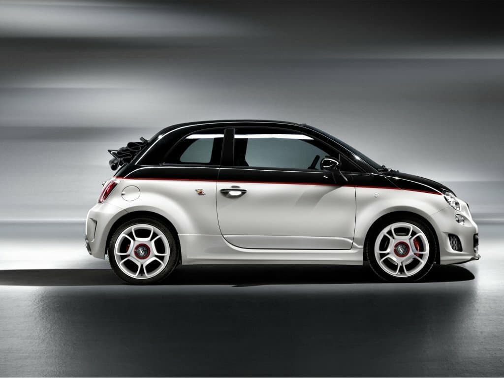 Abarth 500 I — Yandan