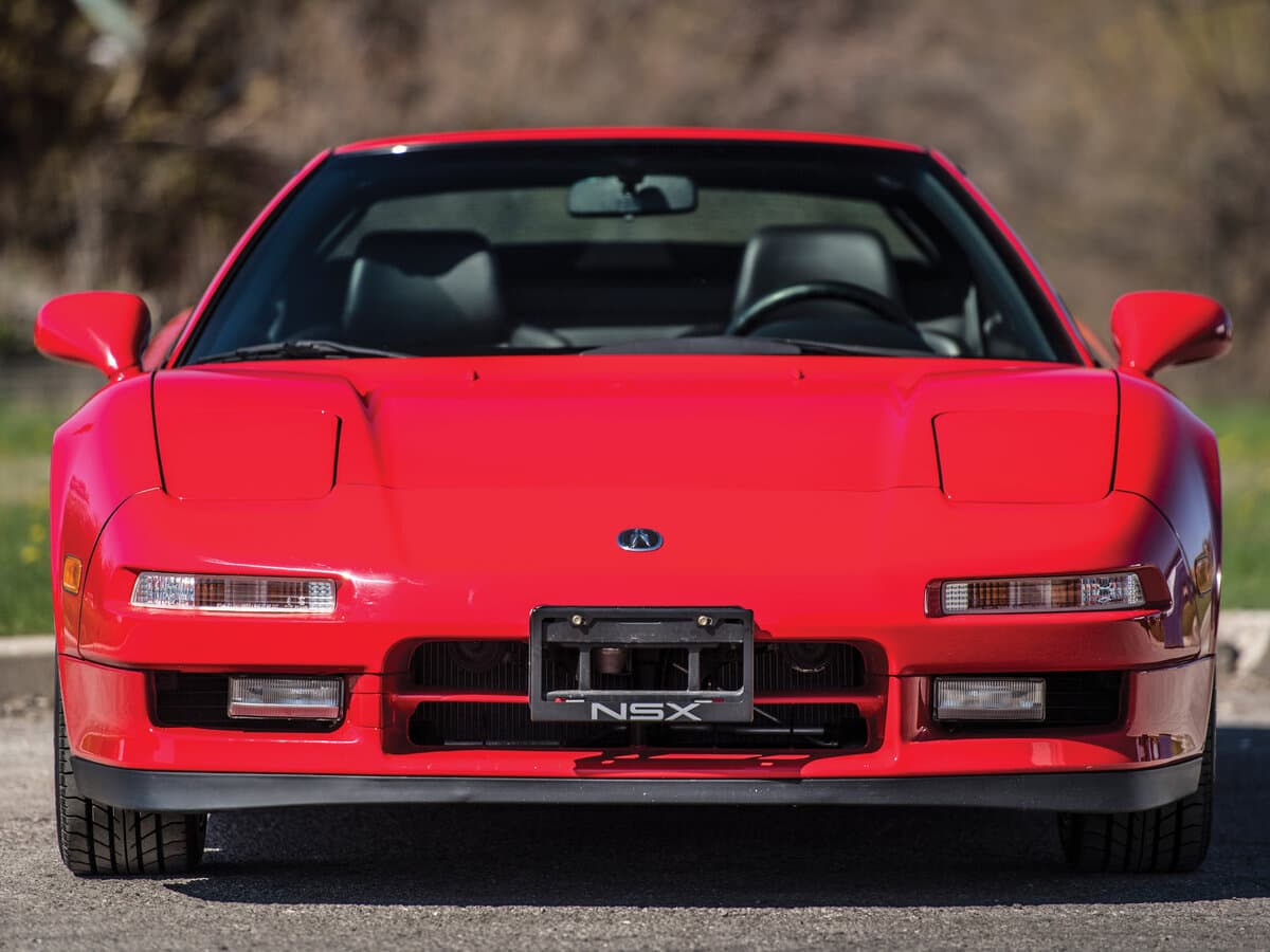 Acura NSX I — Öndən
