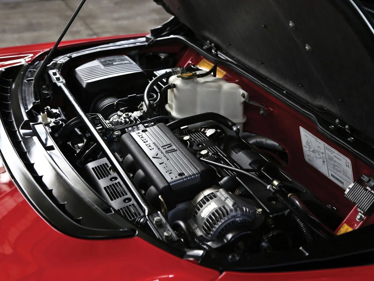 Acura NSX I — Salon, arxadan
