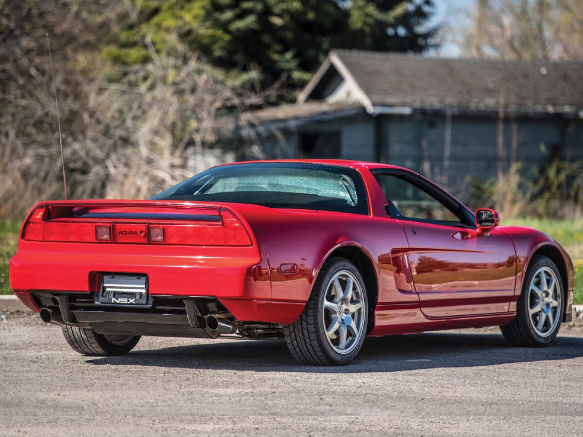 Acura NSX I — 3/4 arxadan