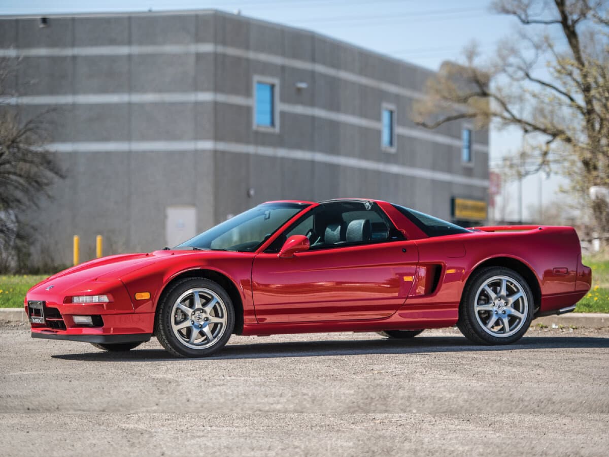 Acura NSX I — Yandan