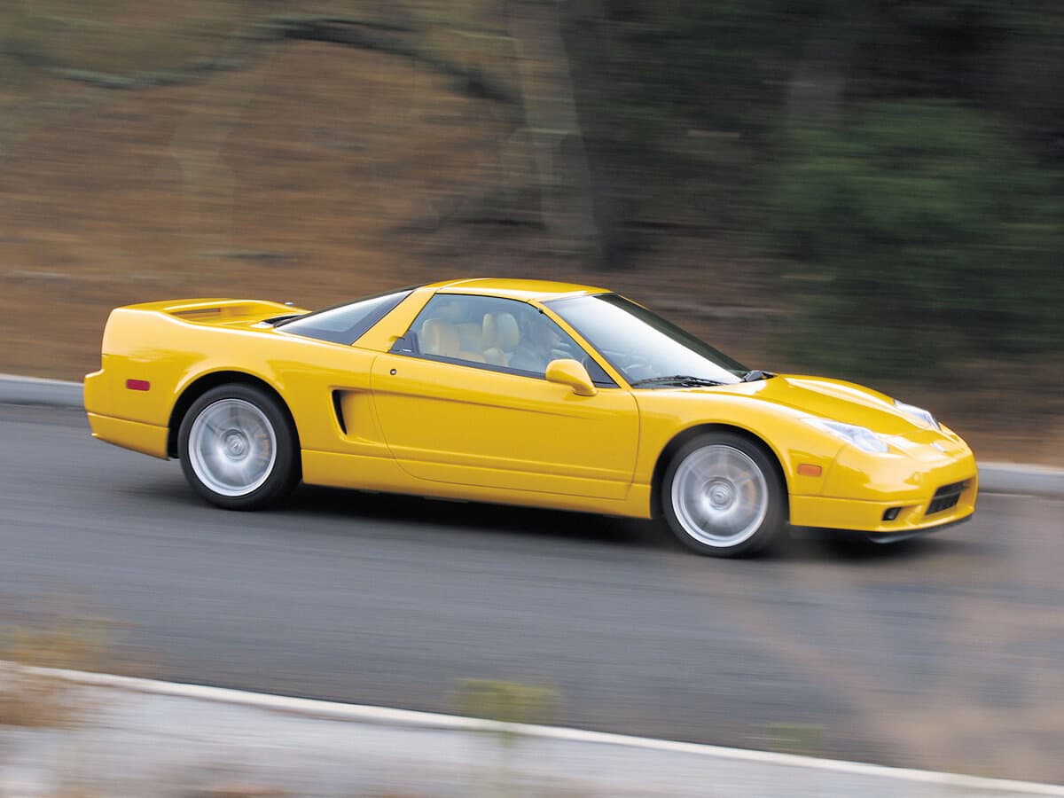 Acura NSX I Restayling — Yandan