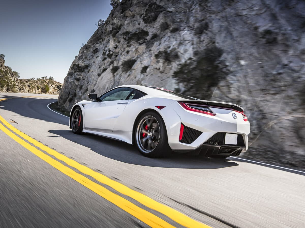 Acura NSX II — 3/4 arxadan