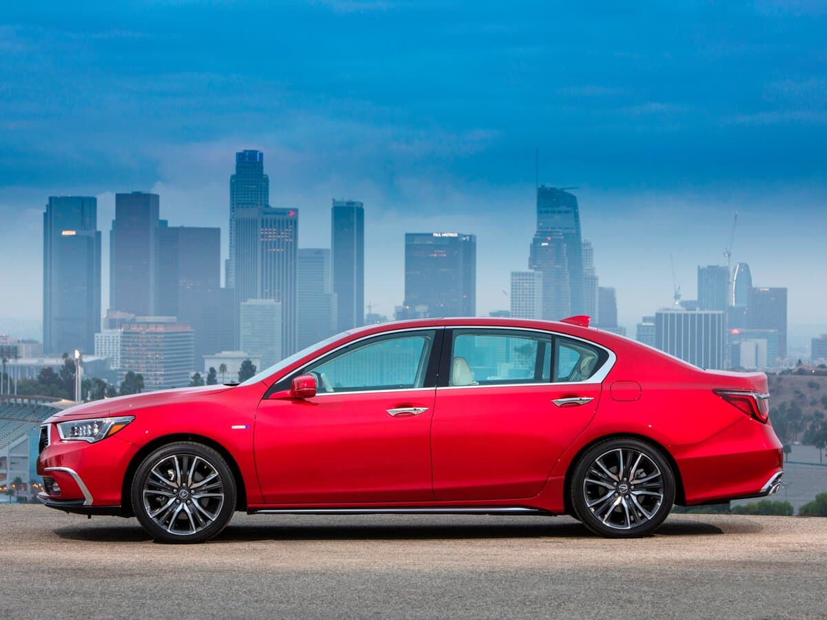 Acura RLX I Restayling — Yandan