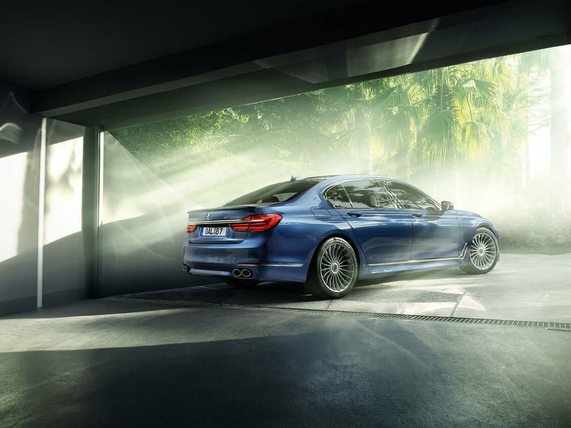 Alpina B7 G12 — 3/4 arxadan