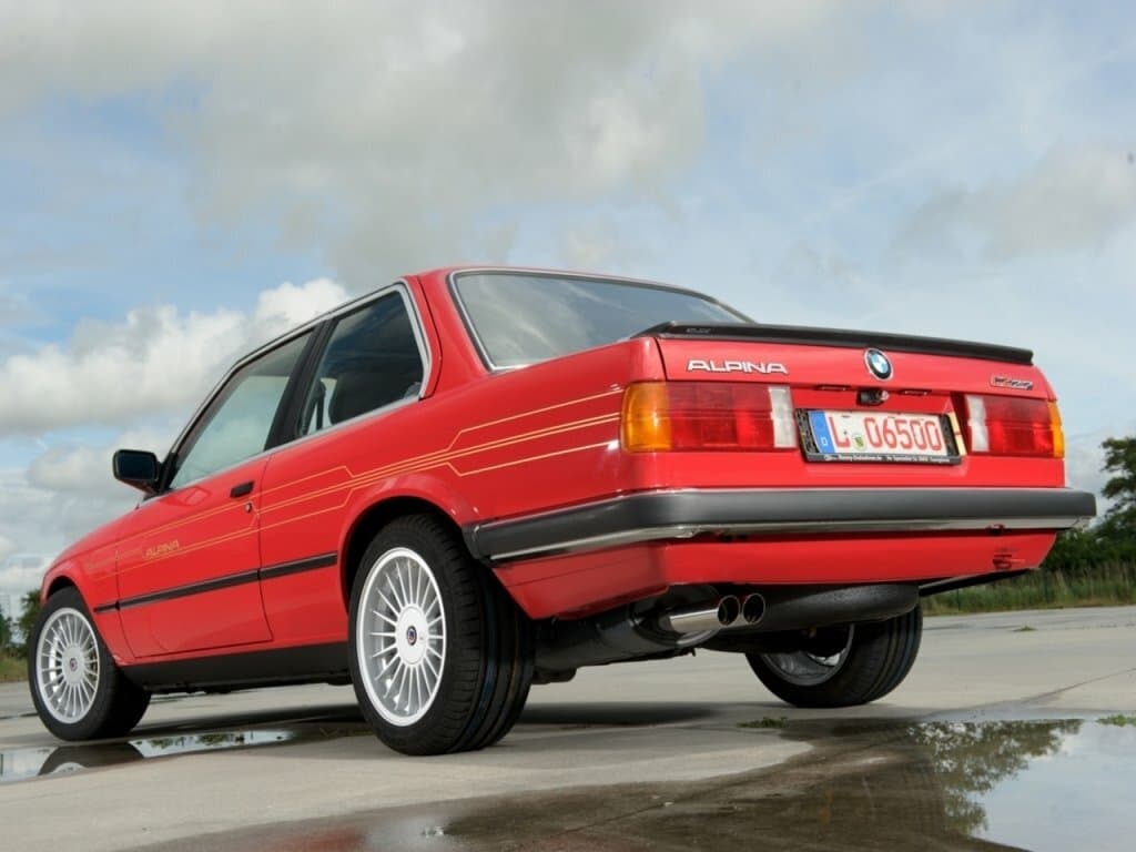 Alpina C2 E30 — 3/4 arxadan