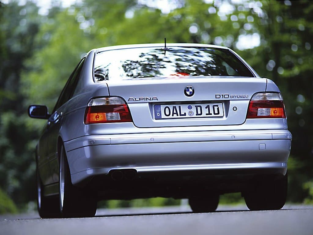 Alpina D10 E39 — 3/4 arxadan