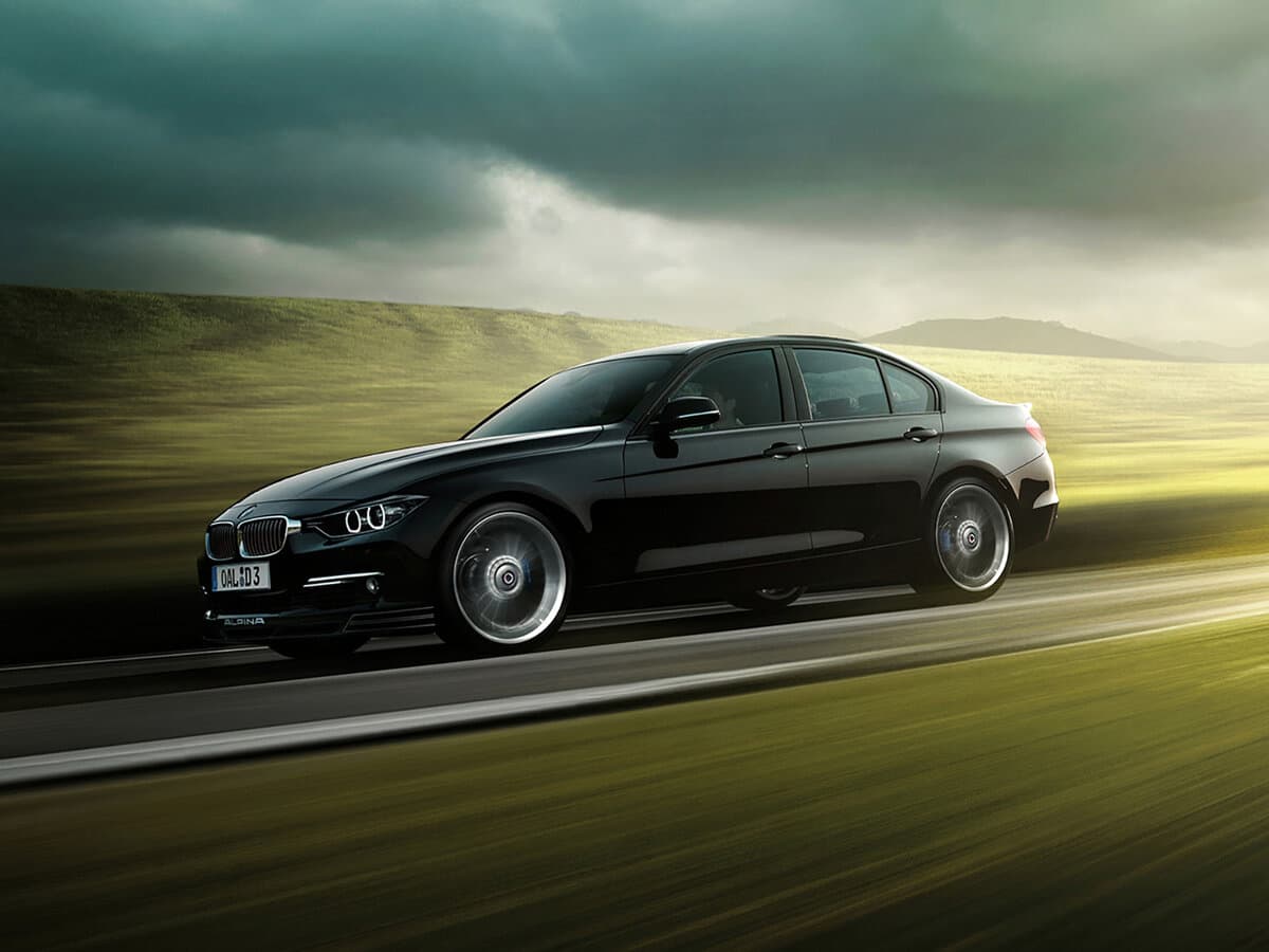 Alpina D3 F30 — Yandan