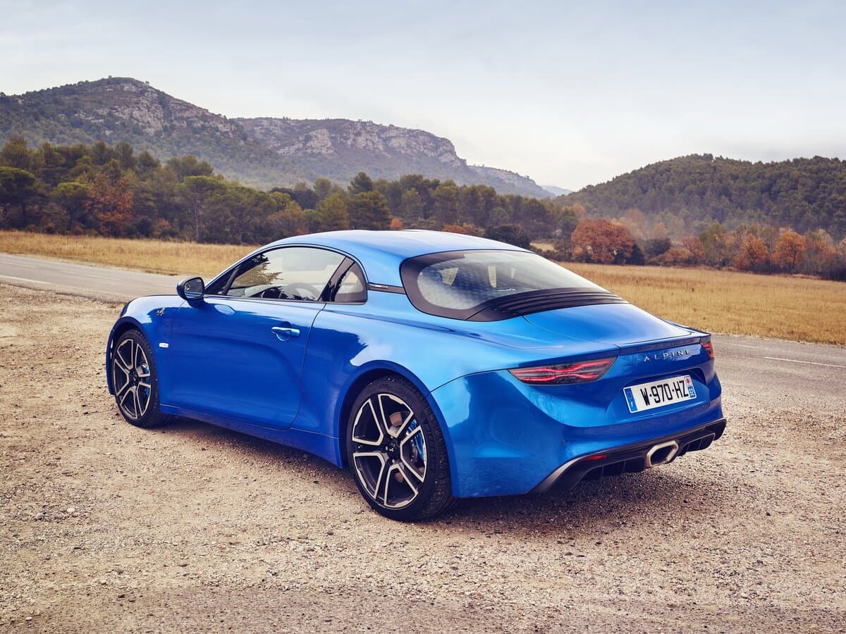 Alpine A110 II — 3/4 arxadan