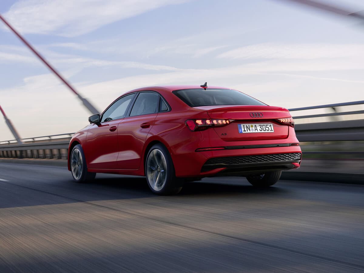 Audi A3 IV (8Y) Restayling — 3/4 arxadan