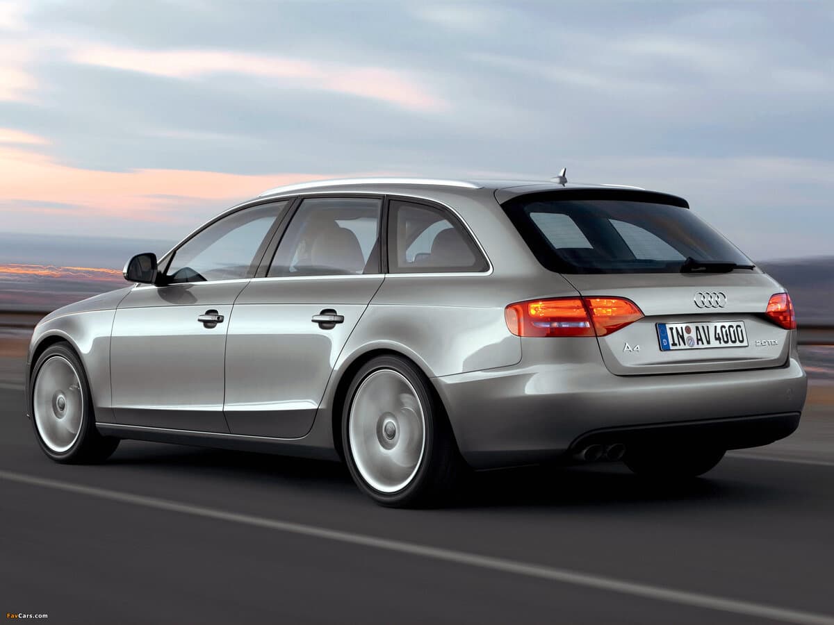 Audi A4 IV (B8) — 3/4 arxadan