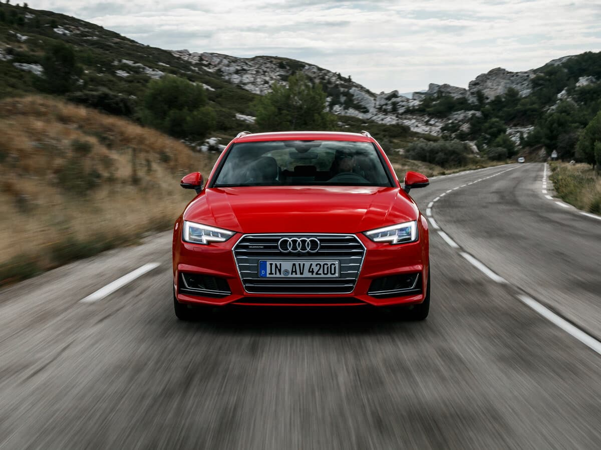 Audi A4 V (B9) — Öndən