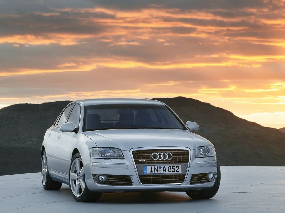 Audi A8 II (D3) Restayling — Öndən