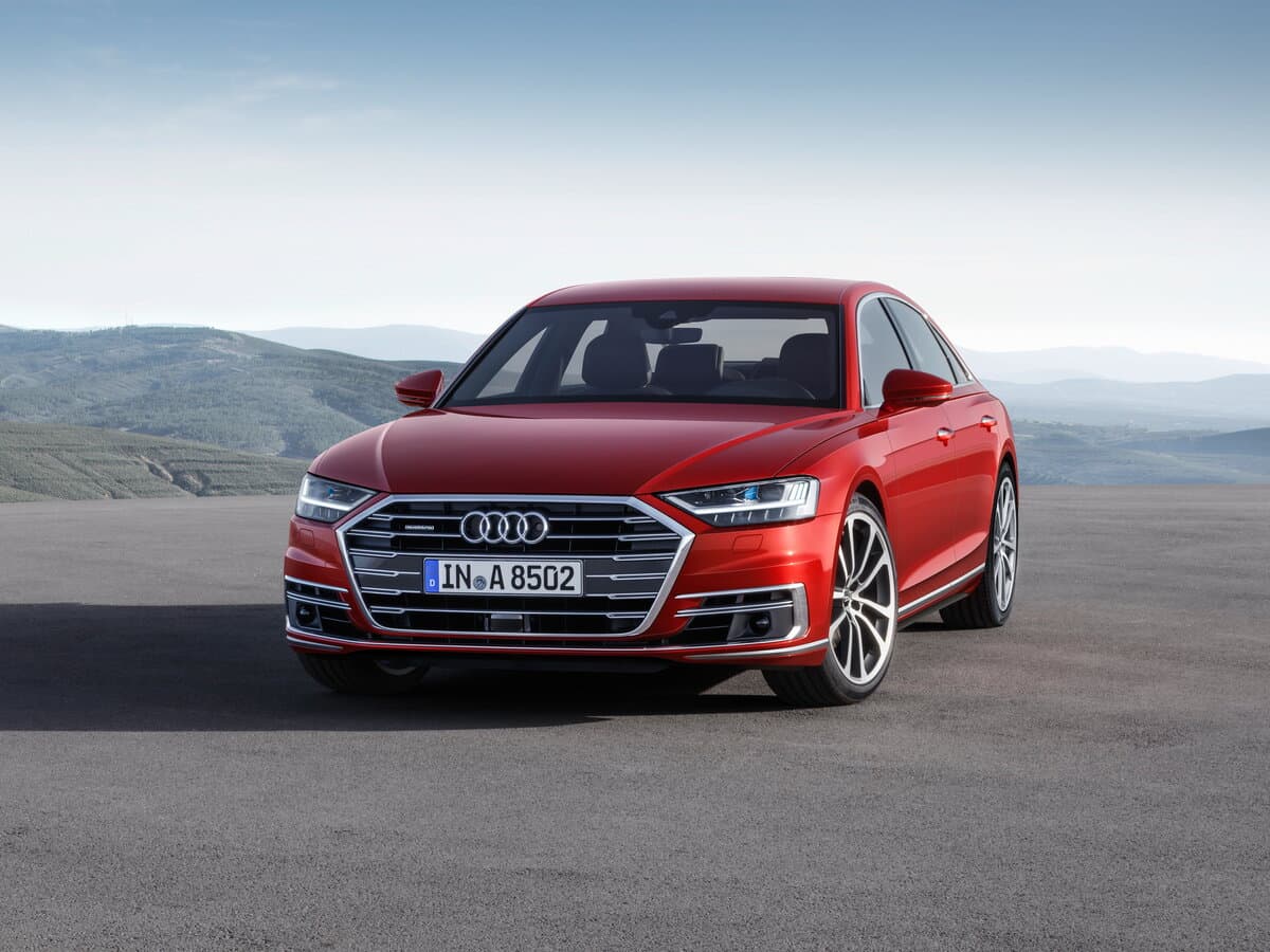 Audi A8 IV (D5) — Öndən