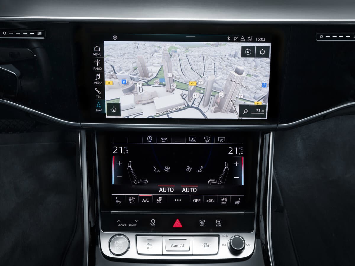 Audi A8 IV (D5) — Salon, öndən