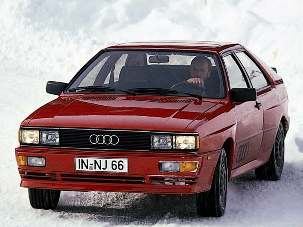 Audi Quattro I — Öndən