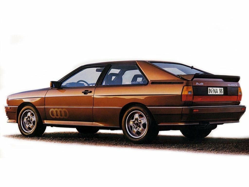 Audi Quattro I — 3/4 arxadan