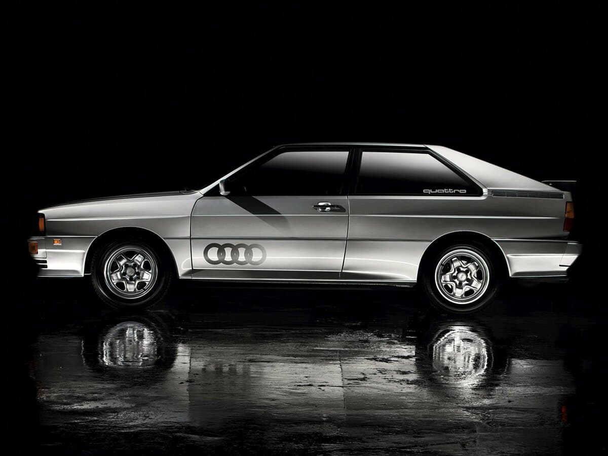 Audi Quattro I — Yandan