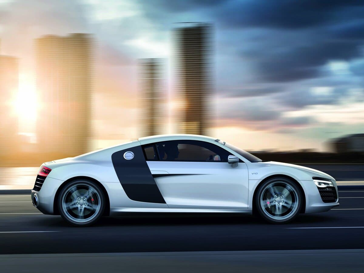 Audi R8 I (Typ 42) Restayling — Yandan