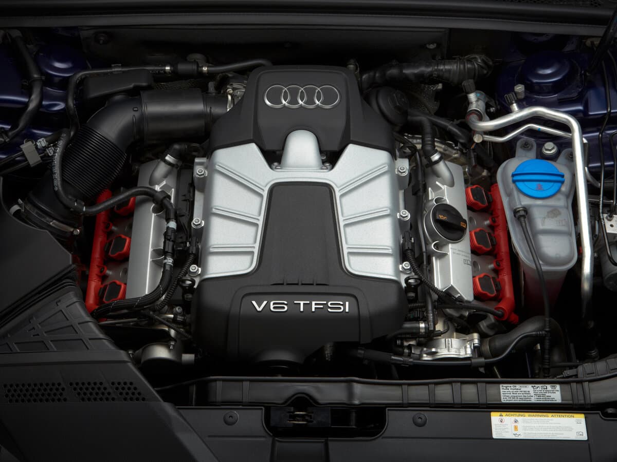 Audi S5 I (8T) Restayling — Salon, öndən