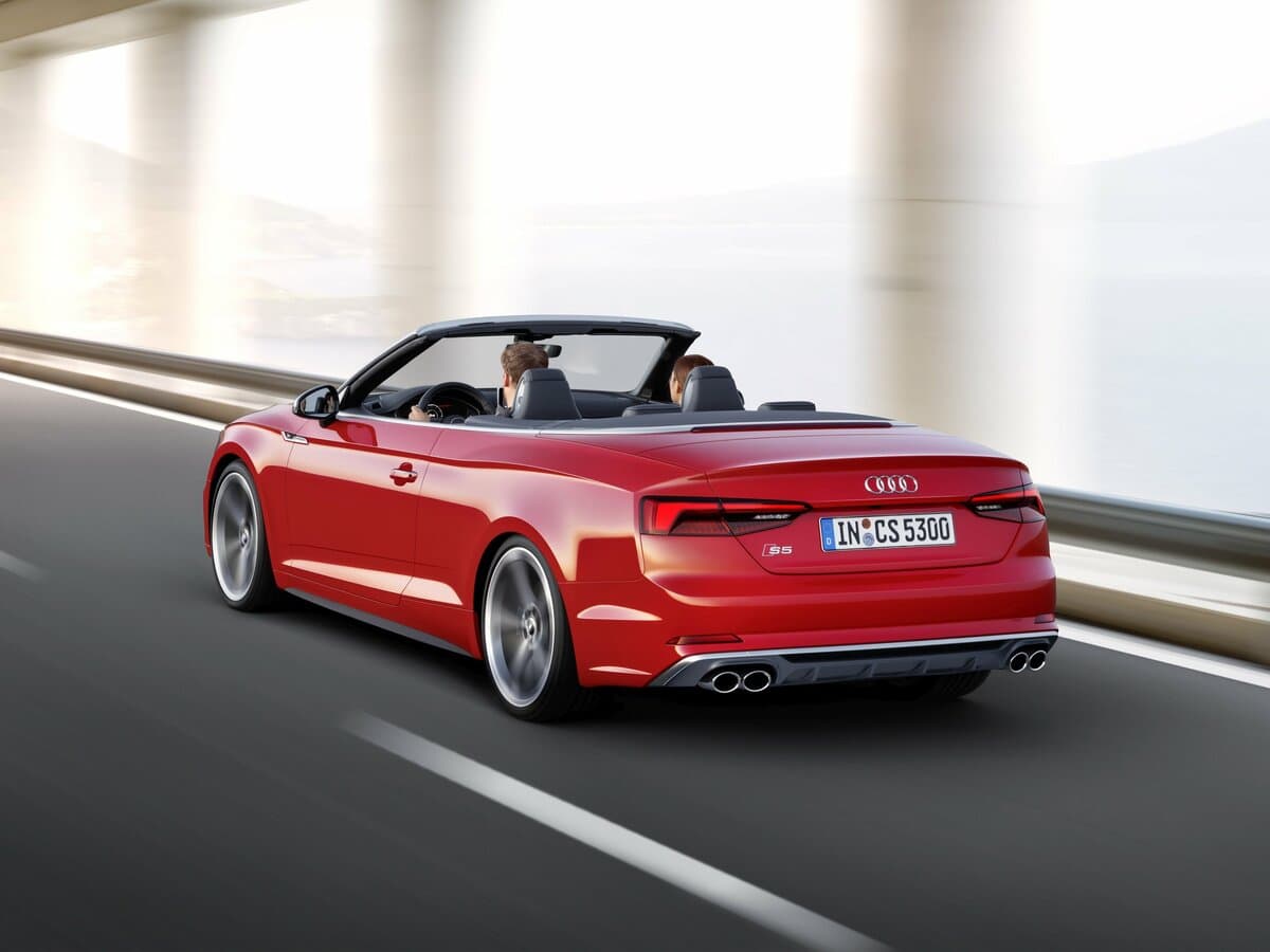 Audi S5 II (F5) — 3/4 arxadan