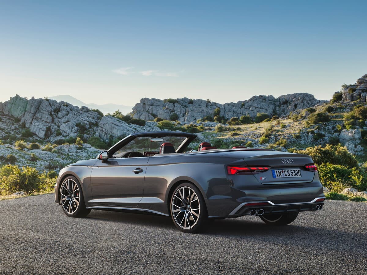 Audi S5 II (F5) Restayling — 3/4 arxadan