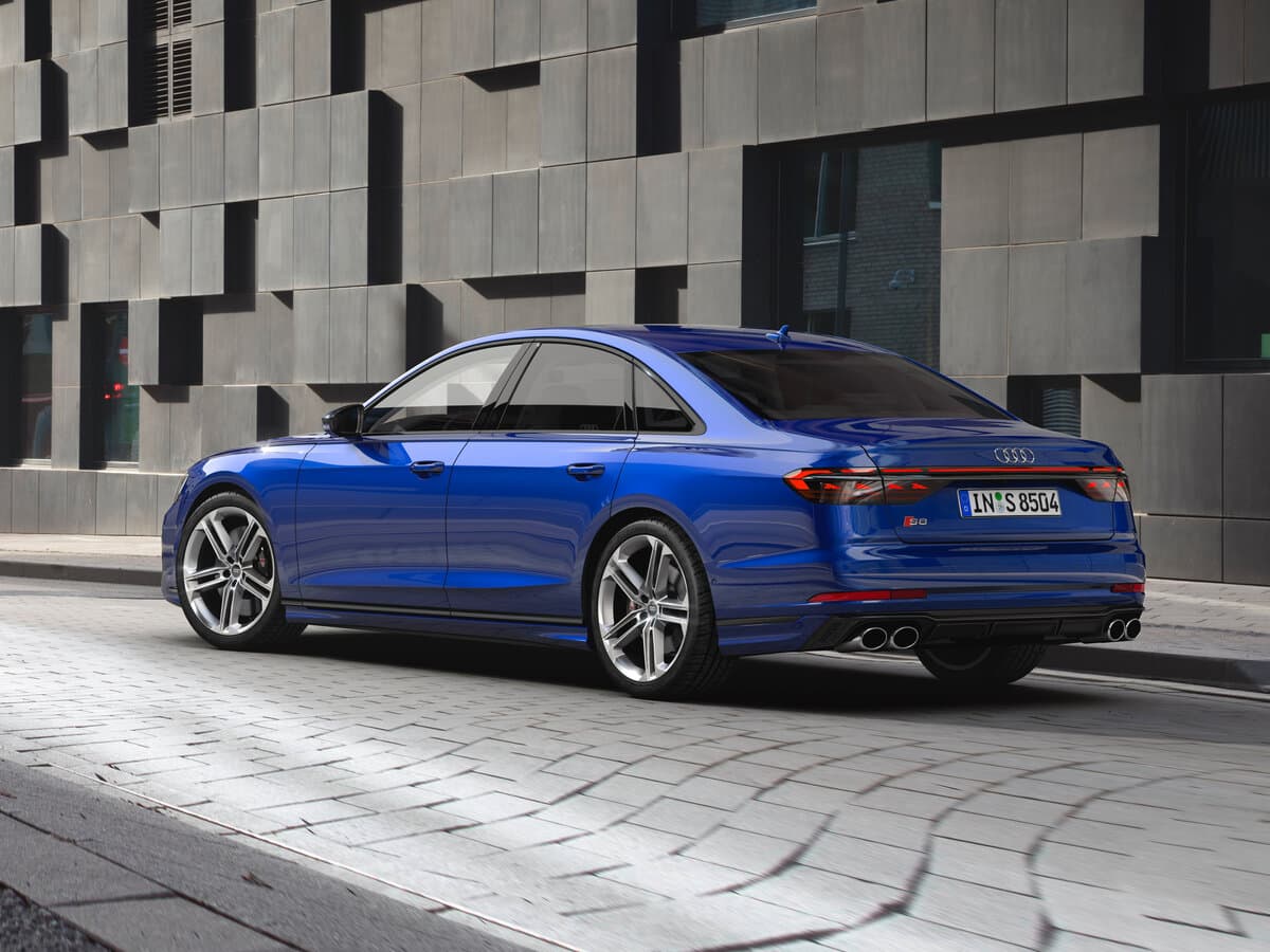 Audi S8 IV (D5) Restayling — 3/4 arxadan