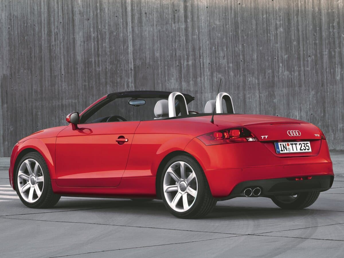 Audi TT II (8J) Restayling — 3/4 arxadan