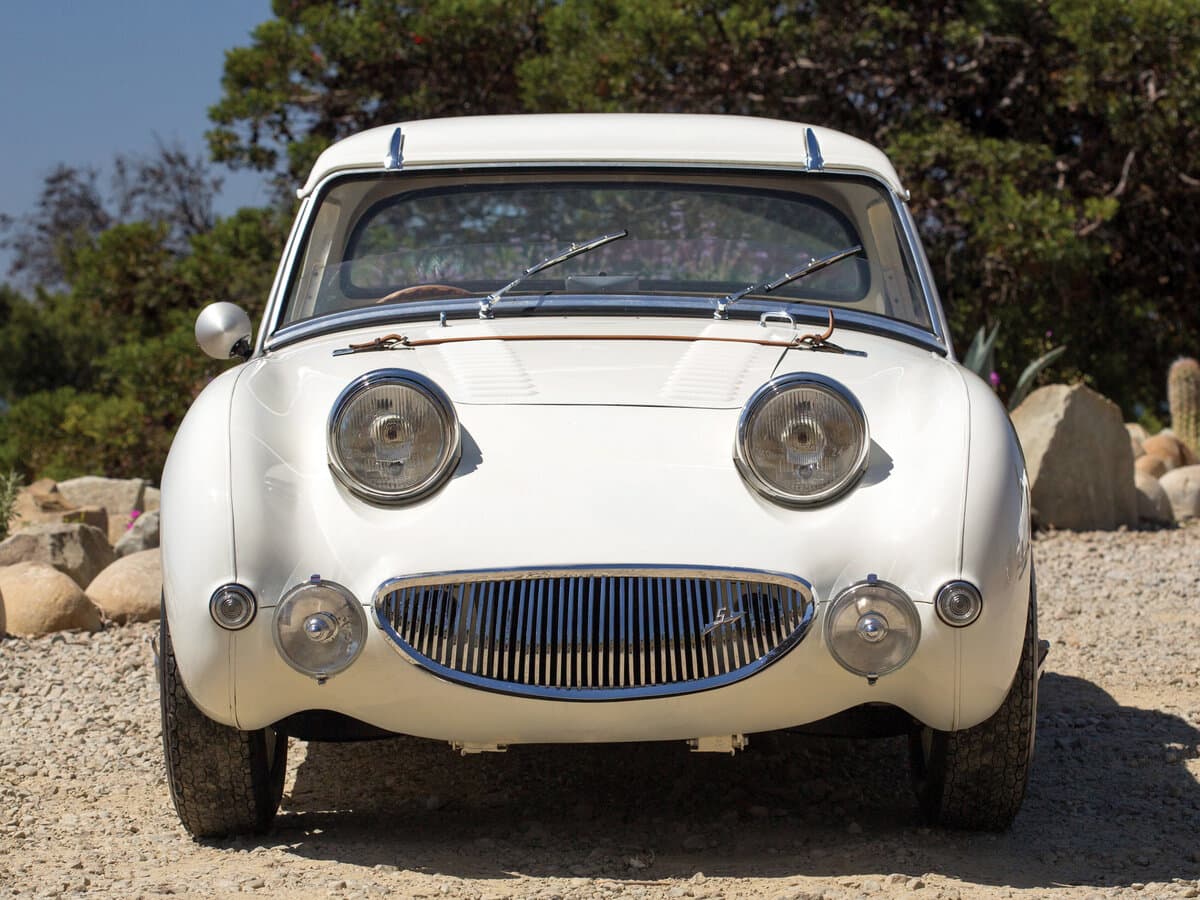 Austin Sprite I — öndən görünüş