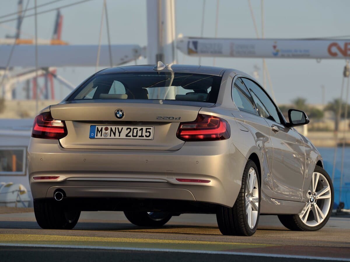 BMW 2 seriyası F22 — Arxadan