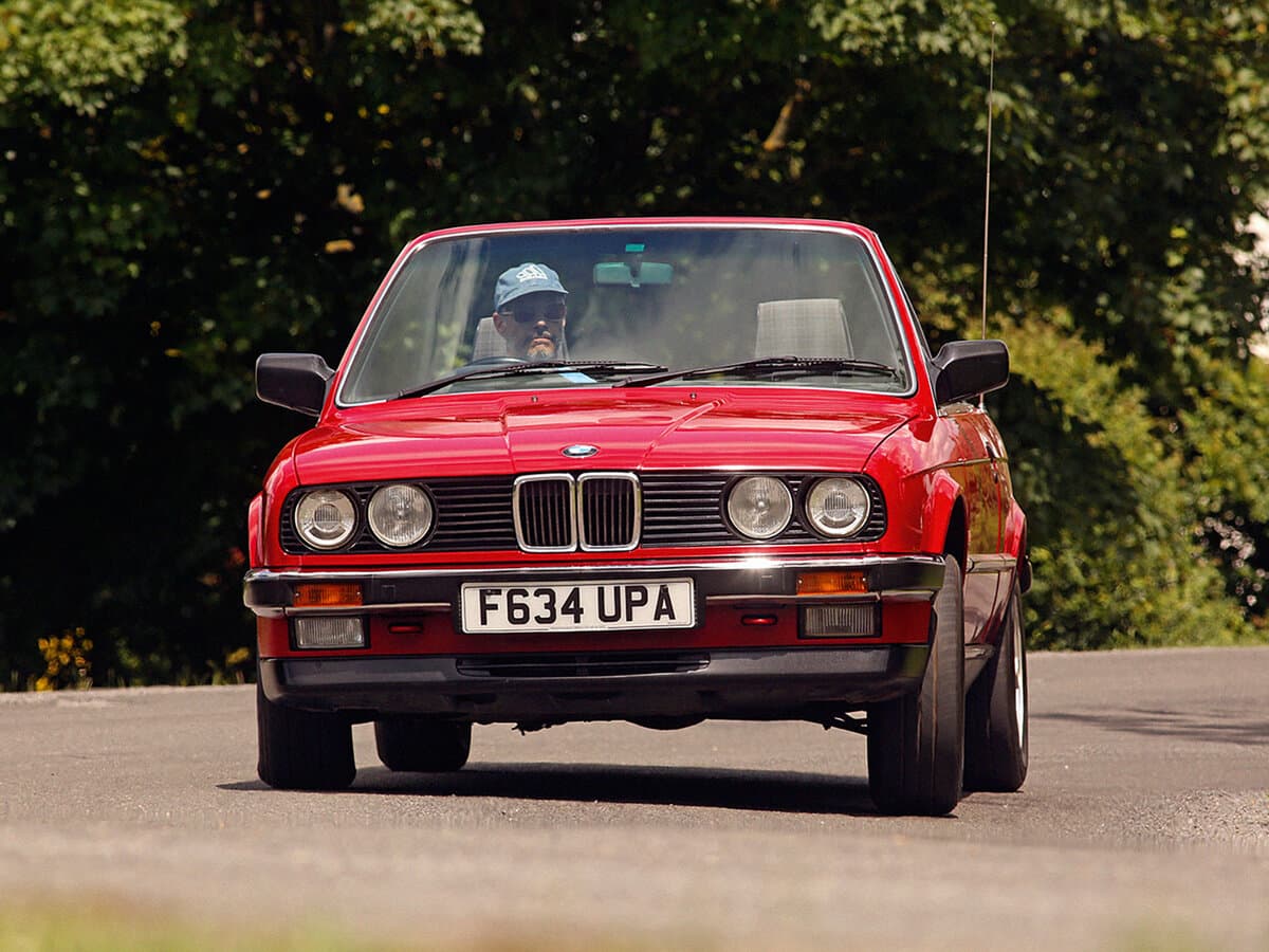 BMW 3 seriyası II (E30) — Öndən