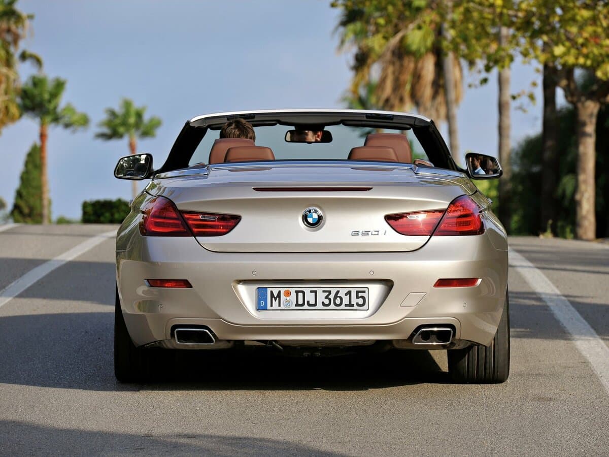 BMW 6 seriyası III (F06/F13/F12) — Arxadan