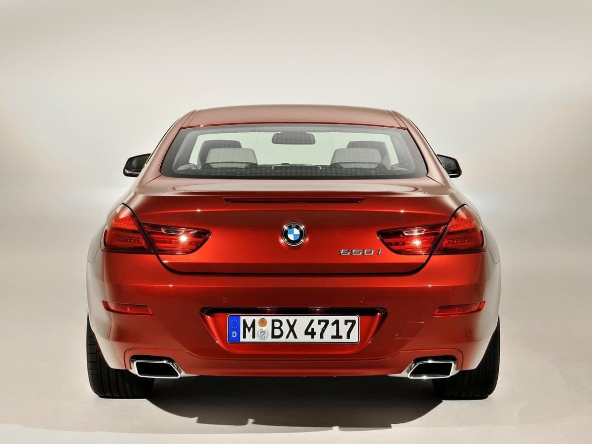 BMW 6 seriyası III (F06/F13/F12) — Arxadan