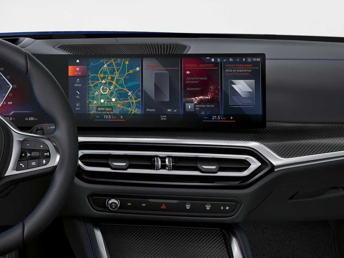 BMW i4 G26 — Salon, öndən