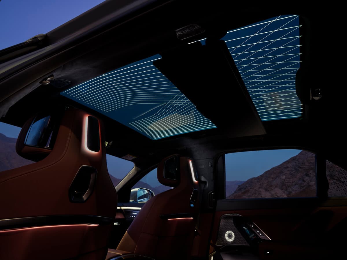 BMW i7 I (G70) Restayling — Salon, öndən