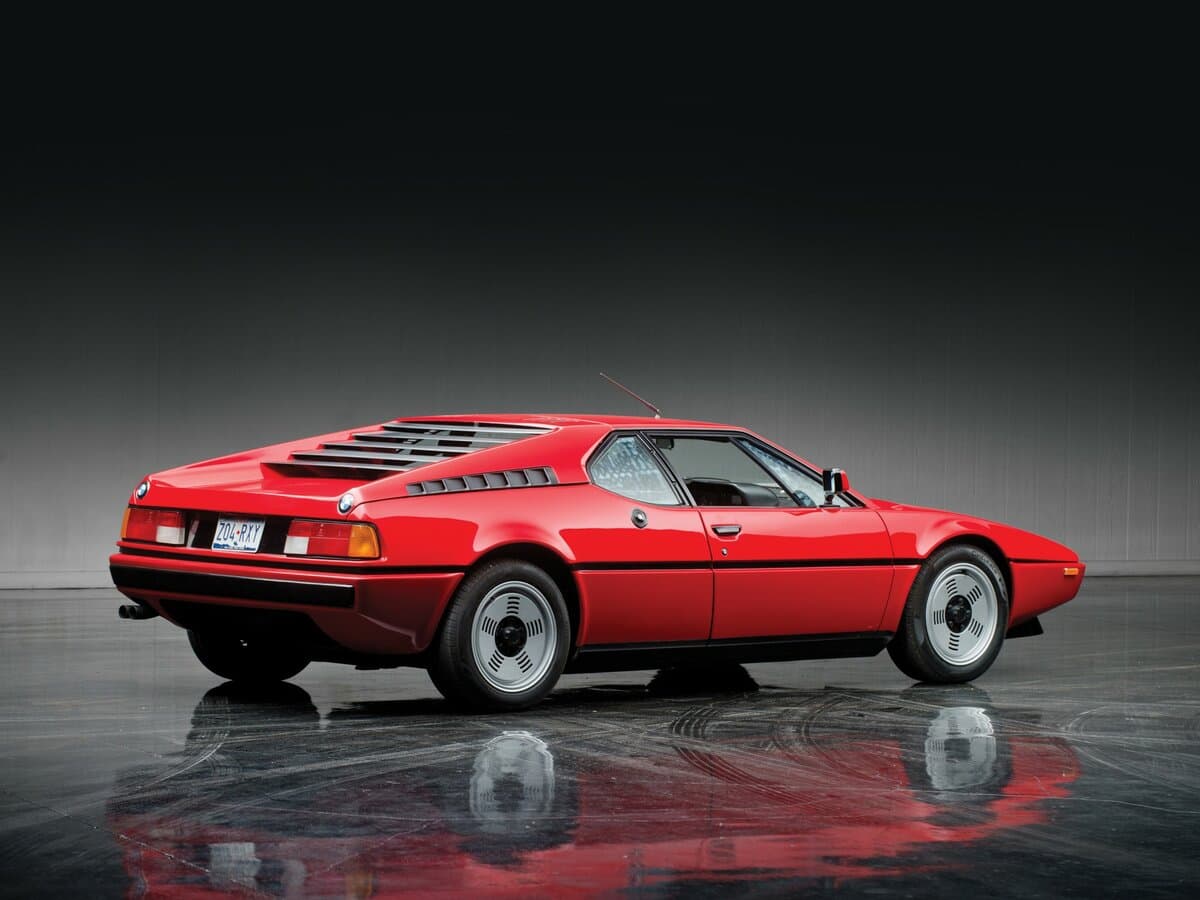 BMW M1 1978 – 1981 — 3/4 arxadan