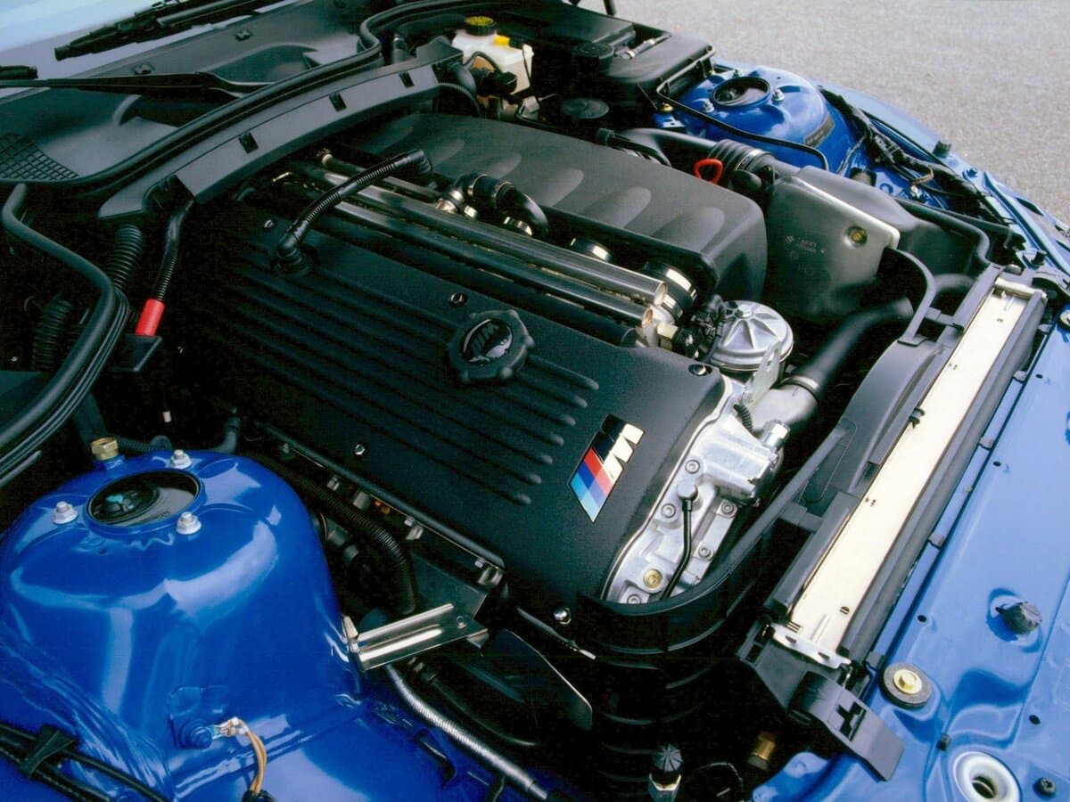 BMW Z3 M I (E36) — Salon, öndən