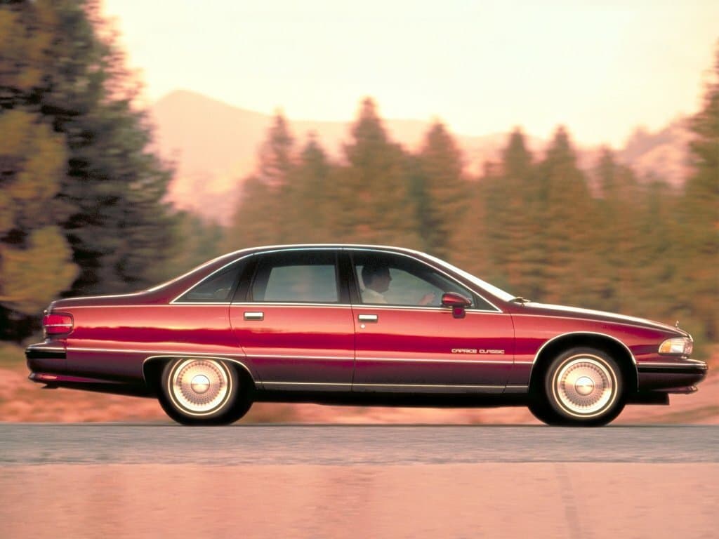 Chevrolet Caprice IV — Yandan