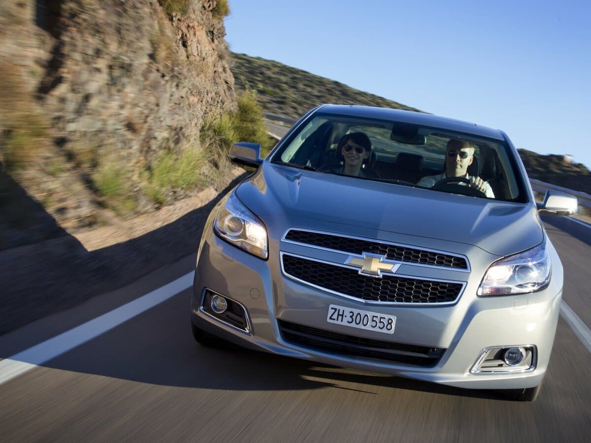 Chevrolet Malibu VIII — Öndən