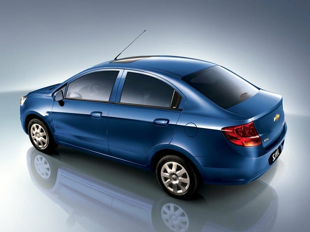 Chevrolet Sail II — 3/4 arxadan