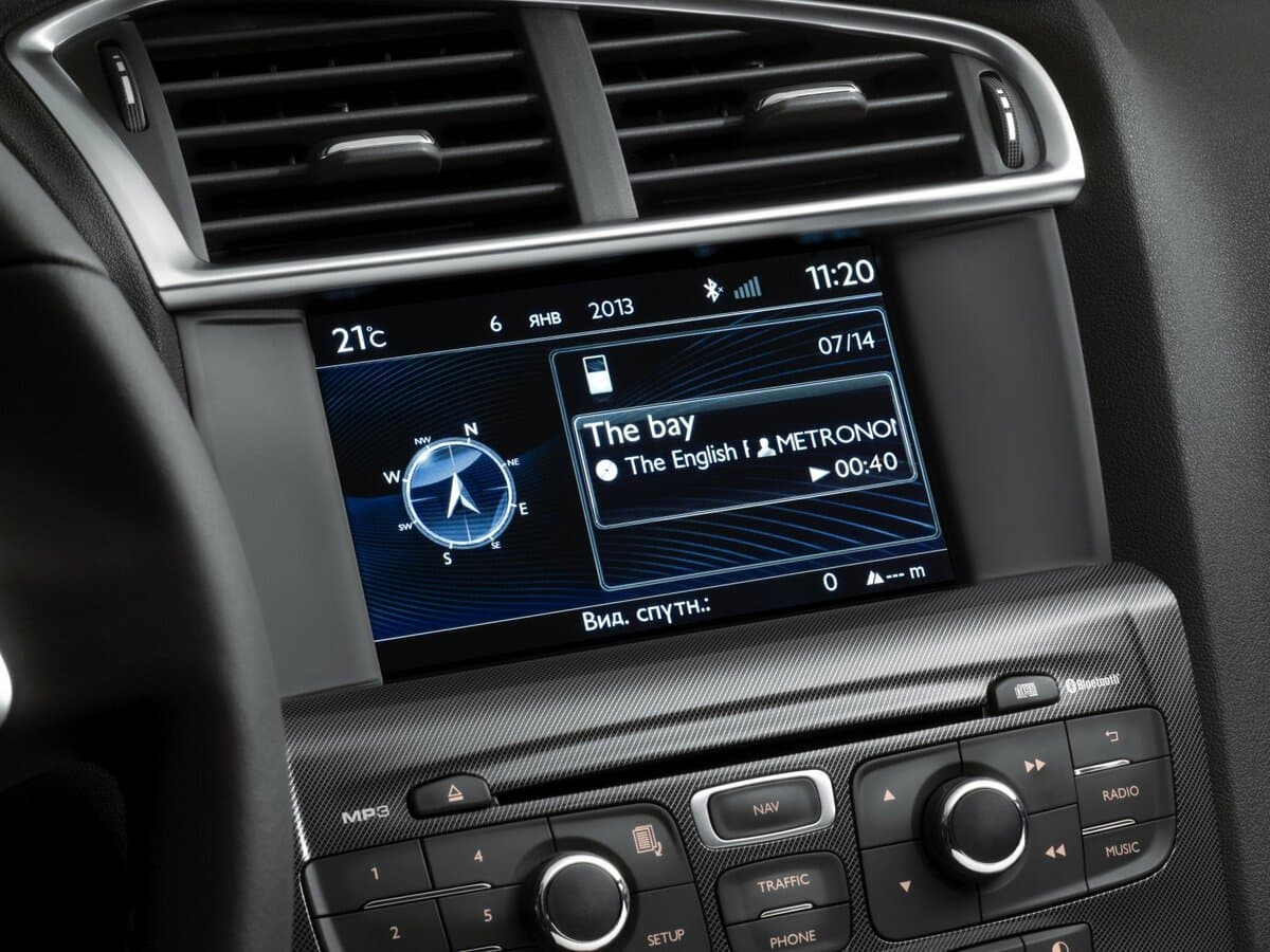 Citroen C4 II — Salon, arxadan