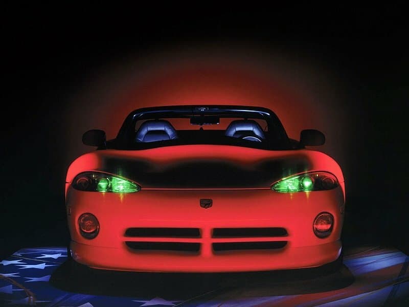 Dodge Viper I — Öndən