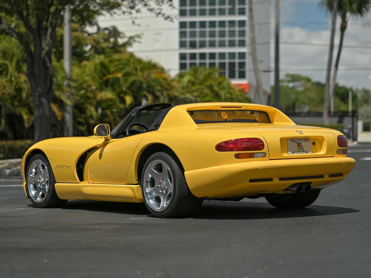 Dodge Viper II — 3/4 arxadan