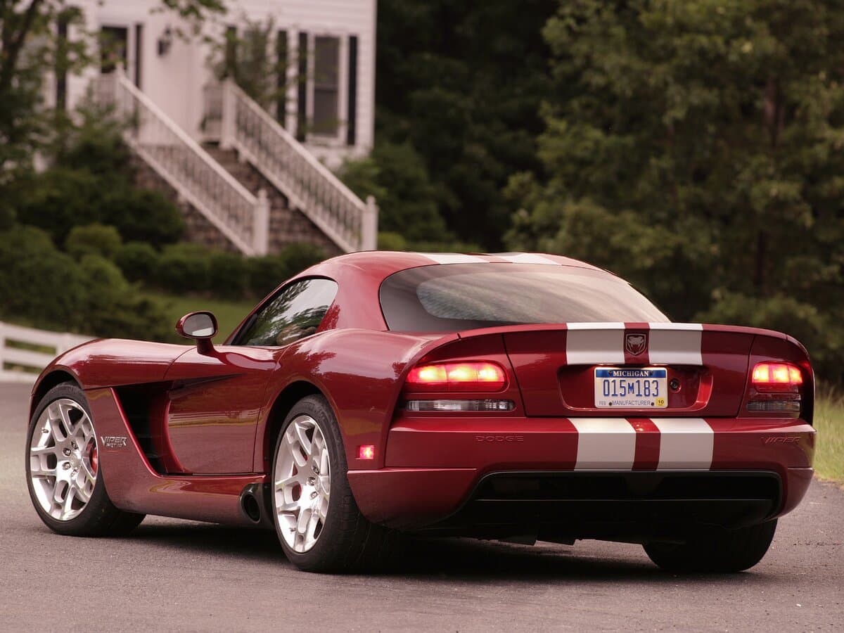 Dodge Viper IV — 3/4 arxadan