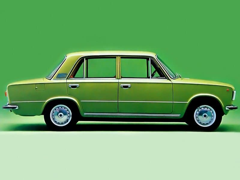 Fiat 124 I — Yandan