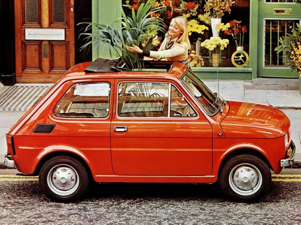 Fiat 126 I — Yandan
