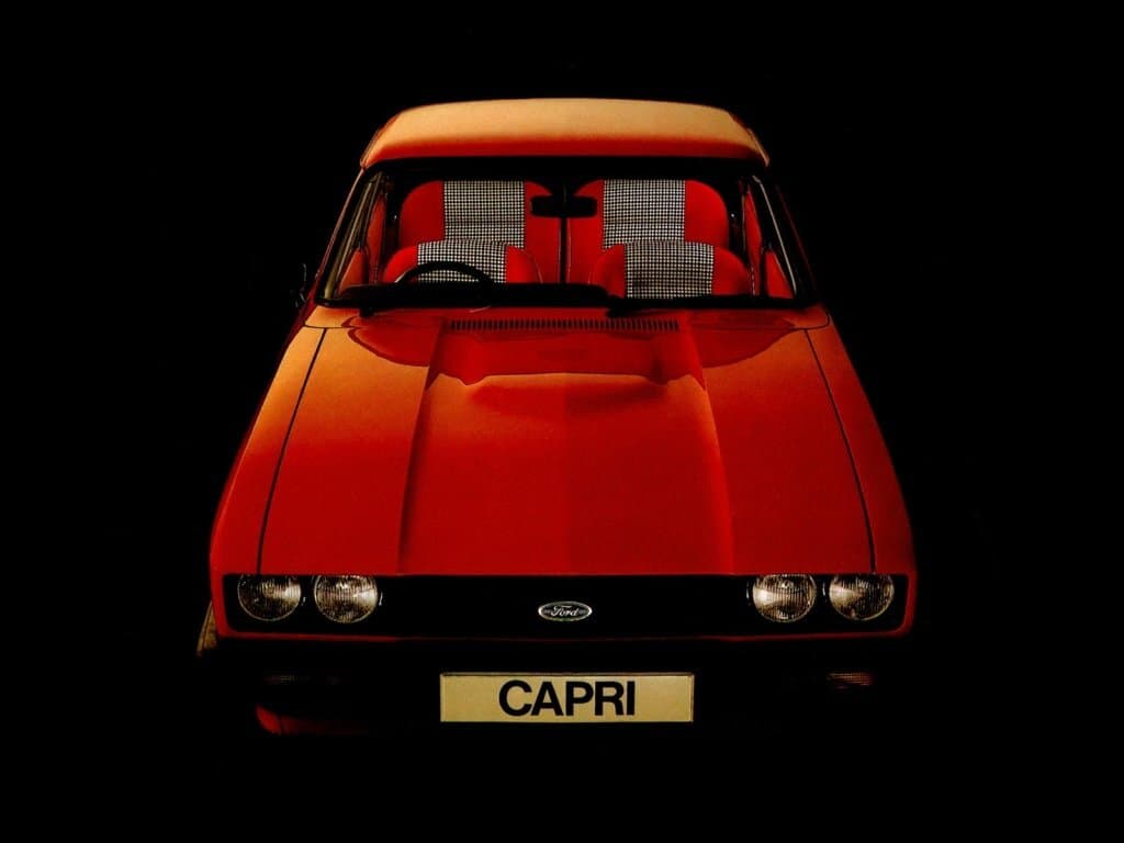 Ford Capri III — Öndən