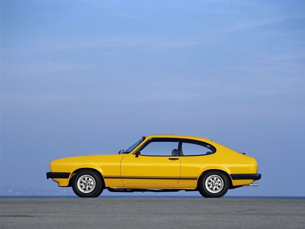 Ford Capri III — Yandan