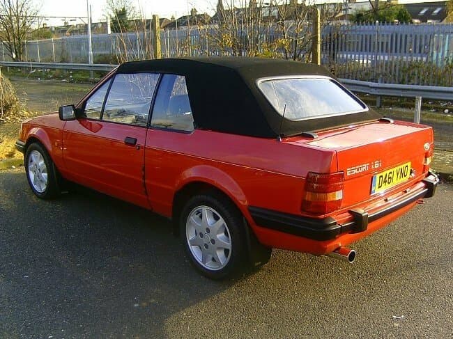 Ford Escort III — 3/4 arxadan
