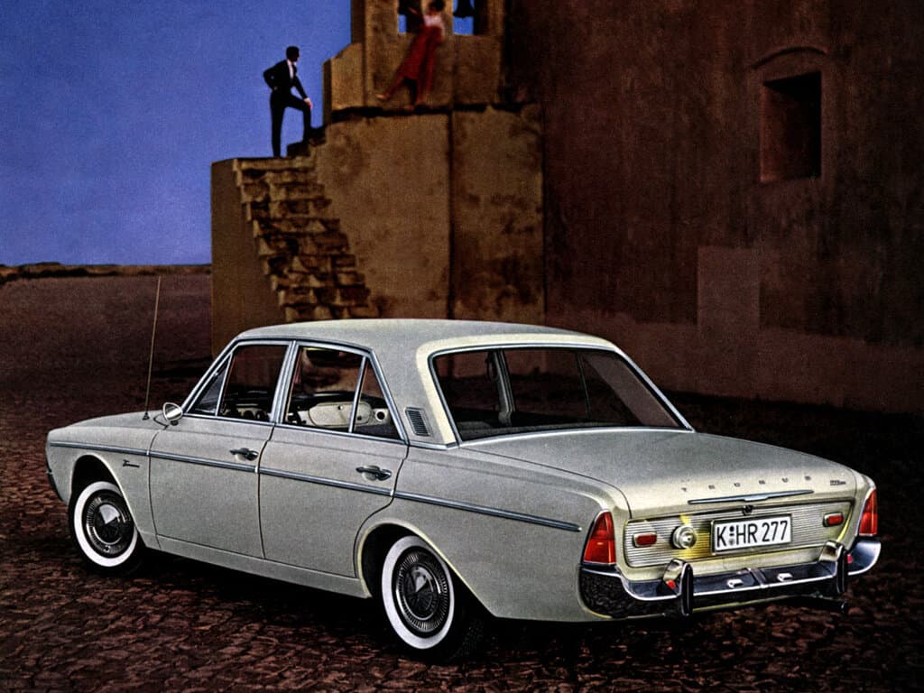 Ford Taunus P5 — 3/4 arxadan